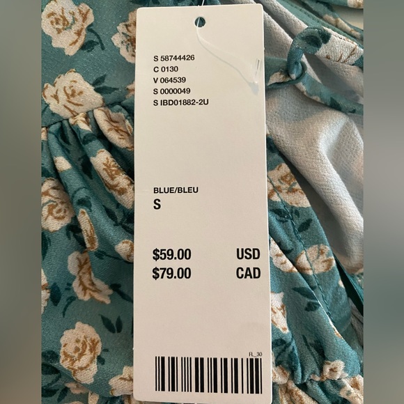 Urban Outfitters Blue Sundress - Picture 3 of 4